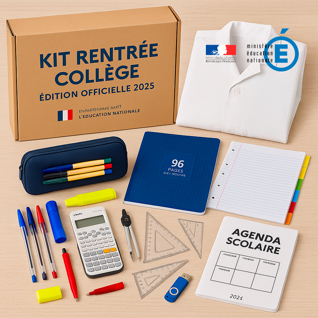 Kit Rentrée Collège – Édition Officielle 2025